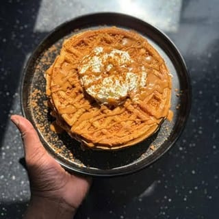 Biscoff Dessert Waffle