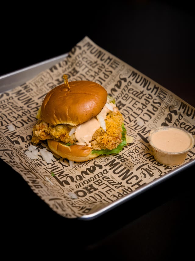 Chicken Zinger Sandwich.