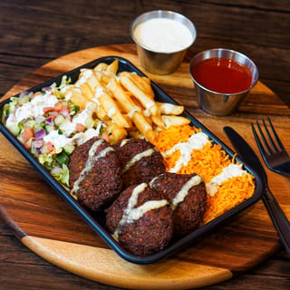 Falafel Over Rice