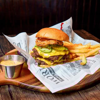 Hot Honey Haaz Burger